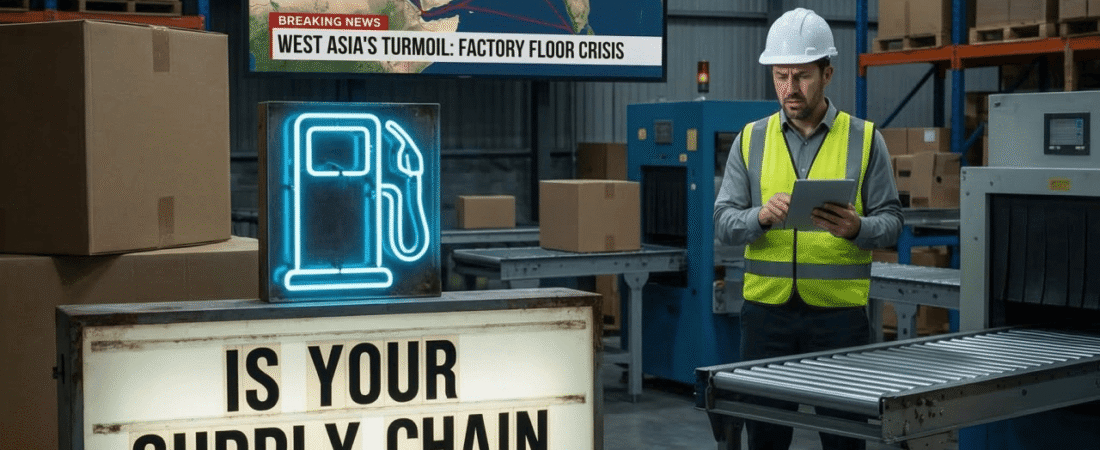 Is Your Supply Chain Gaslighting You? Why West Asia’s Turmoil is a Factory Floor Crisis