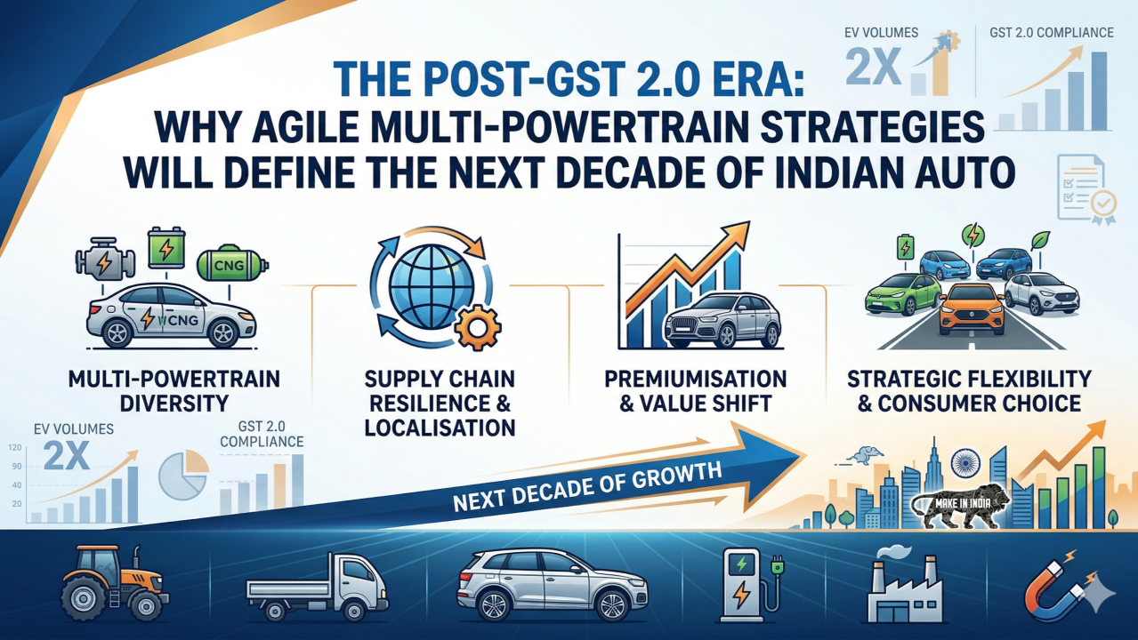 The post-GST 2.0 Era: Why Agile Multi-Powertrain Strategies Will Define the Next Decade of Indian Auto