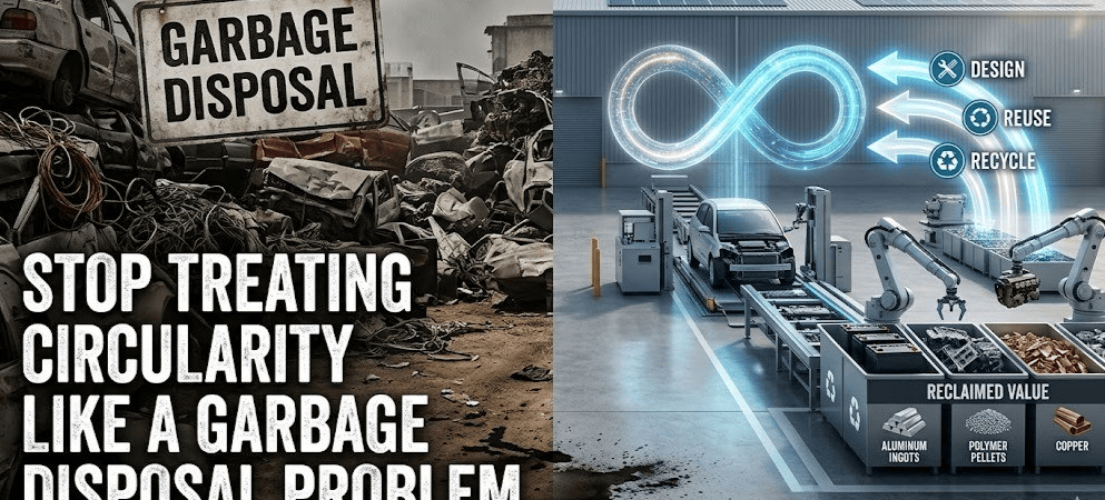 Stop Treating Circularity Like a Garbage Disposal Problem.