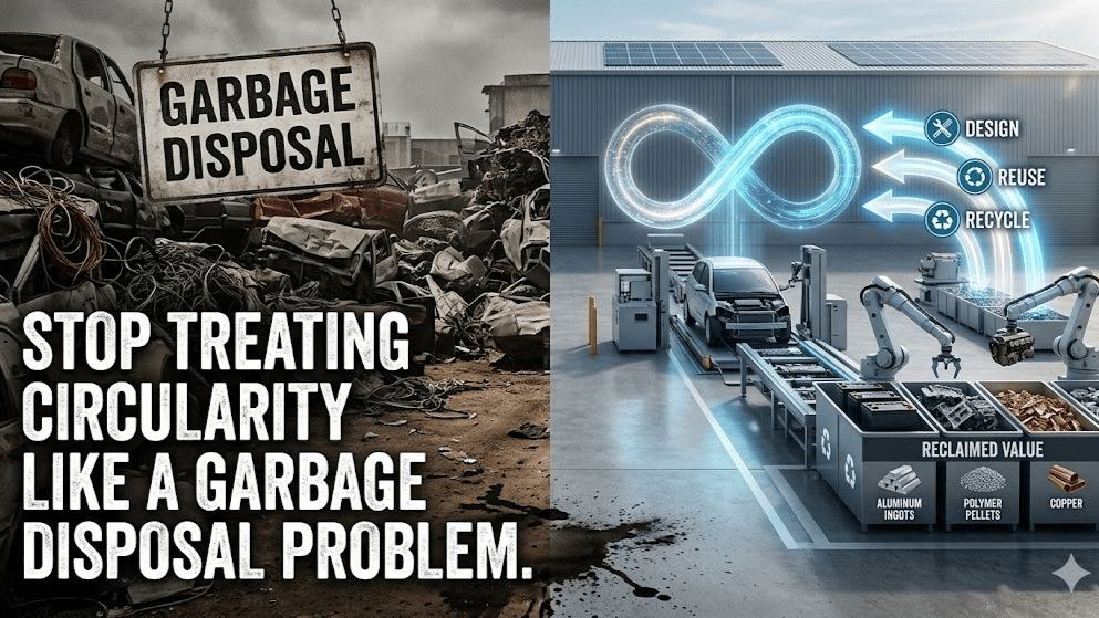 Stop Treating Circularity Like a Garbage Disposal Problem.