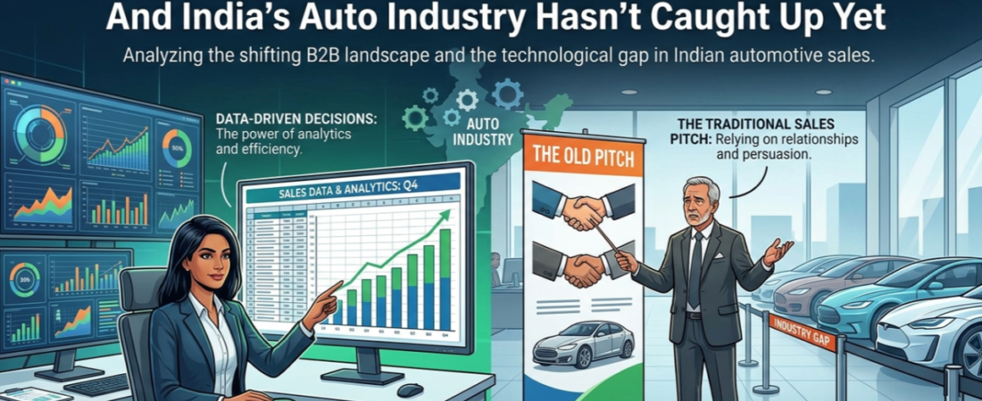 “The Spreadsheet Has Replaced the Sales Pitch — And India’s Auto Industry Hasn’t Caught Up Yet”