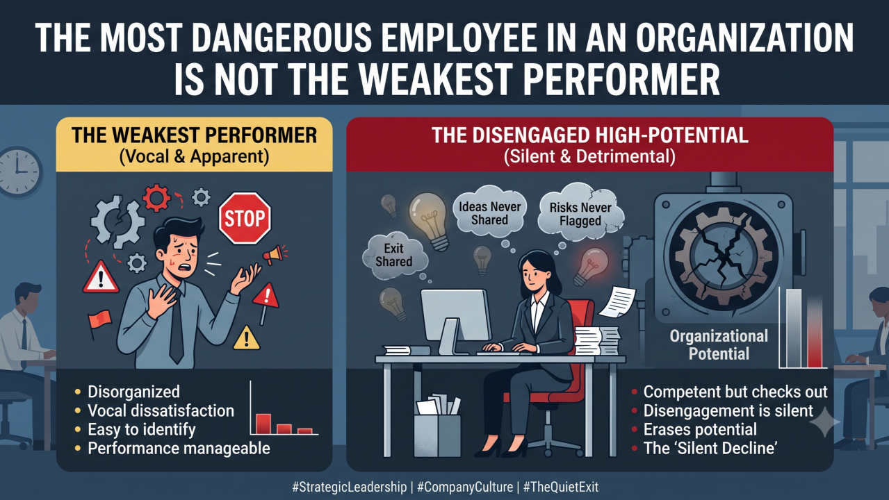 The Silent Decline: Why Your Most Dangerous Employee Isn’t Who You Think