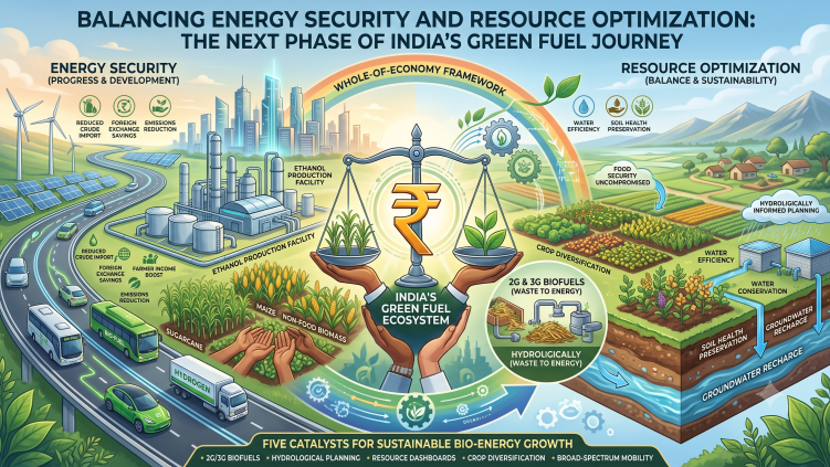 Balancing Energy Security and Resource Optimization: The Next Phase of India’s Green Fuel Journey